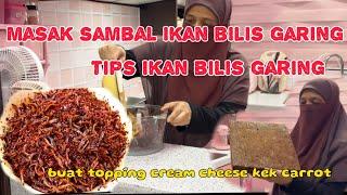 Masak sambal ikan bilis garing untuk anak bujang bawa rumah sewa