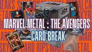 Skybox Marvel Metal: The Avengers Unboxing/Card Break