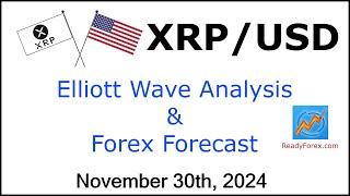 XRP USD Elliott Wave Analysis | Ripple Forecast | November 30, 2024 | XRPUSD Analysis Today