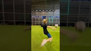 Close Calls to Perfect: Mastering Chest Control Side Volley#skills