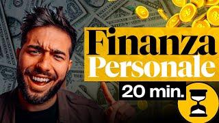 CORSO DI FINANZA PERSONALE IN 20 MINUTI ⏱