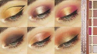 6 Looks 1 Palette: Gingerbread Spice by Too Faced | Review & Eye Tutorial(s)