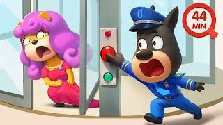 Revolving Door Safety | Kids Safety Tips | Cartoons for Kids | Police Rescue | Sheriff Labrador