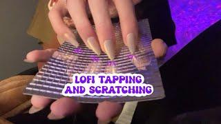 ASMR Lofi Tapping & Scratching Random Items, No Talking