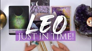 LEO TAROT READING | "INCREDIBLE NEWS IN LOVE!" JUST IN TIME