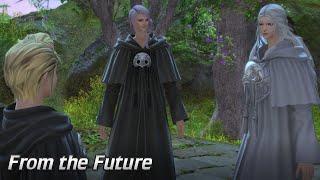 Final Fantasy XIV Endwalker- Meeting Venat and she senses you are from the future