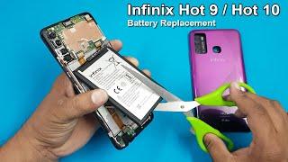 Infinix Hot 9 Battery Replacement / How to Remove Infinix Hot 9 & Hot 10 Battery | Hot 9 Disassembly