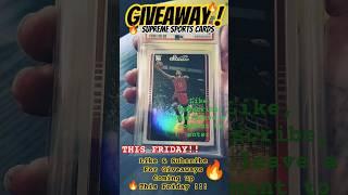 Giveaway this Friday Supreme Sports Cards Graded Cards PSA 10 Panini Chronicles Trae Young #giveaway