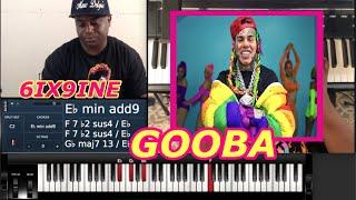 How to play 6IX9INE - GOOBA (PIANO TUTORIAL LESSON) Db Major