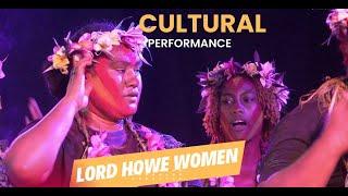 Lord Howe, Women Dancers, the Salusalu Festival, Solomon Islands.