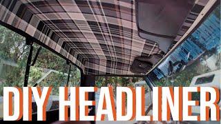 I made a headliner from scratch!!  DIY Jeep 10 headliner.