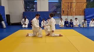 Yellow-orange belt exam