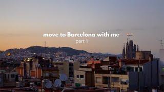 moving to Barcelona ️ + mini apartment tour