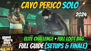 Cayo Perico Heist SOLO Full Guide ! BEST Way To Do Cayo Perico Heist SOLO GTA Online 2024