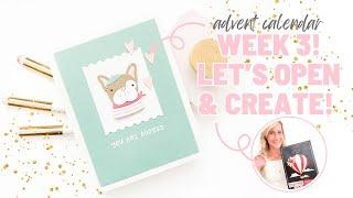 Crafty Advent Calendar! | Let's Open Week 3 and Create!