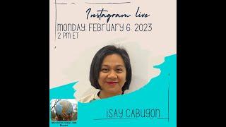 Self Care for Moms: Isay Cabugon - Feb. 7, 2023