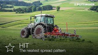 PÖTTINGER – HIT Mounted tedders - Your advantages