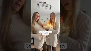 Das haben wir ​⁠@yvonnedilauro zur Gender Reveal Party geschenkt 🫶 | #lesotwins