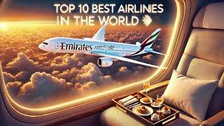 TOP 10 BEST AIRLINES IN THE WORLD #BestAirlines#TopAirlines2024#LuxuryTravel