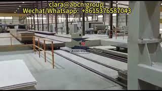 Building Material Equipment,Flow-on Process Fiber Cement Board Machine