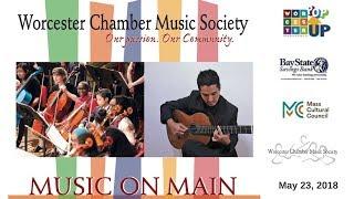 Music on Main Montage -- May 2018 -- Worcester Chamber Music Society