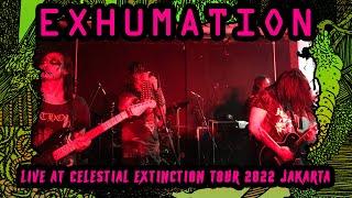 Exhumation Live at Celestial Extinction Tour 2022 Jakarta