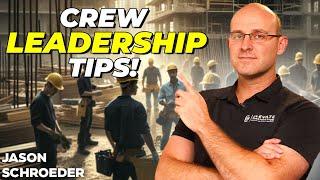 How To Lead A Construction Crew: Crew Board