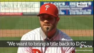 Bryce Harper - We want to bring a title back to DC