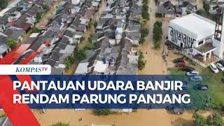 Situasi Terkini Banjir di Parung Panjang Bogor, Ketinggian Air Capai 140 CM