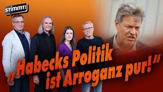 Stimmt! - 29.05. 2024 | Habeck-Eklat, Sylt-Psychose, Kriegsgefahr | Mit Rieck, Voss, Berger, Rödder