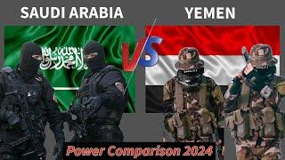 Suadi Arabia vs Yemen Military Power Comparison 2024 | Comparison Place