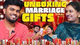 ನಿಮ್ಮ ಮನೆಯ ಹೆಣ್ಣುಮಕ್ಕಳೆಲ್ಲ miss India ನಾ | Unboxing Marriage Gift boxes | Madhu Vlogs | Jyothi