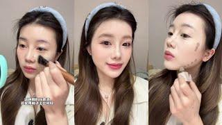 asmr douyin skincare & makeup tutorial ️