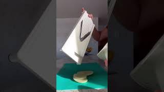 SLICING POTATOES USING SLICER #BORNER ||ASMR #Short Satisfying Video