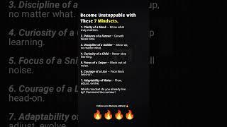 7 Stronger Mindsets.