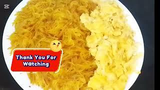 Sweet Vermicelli Delight with Crumbled eggs."