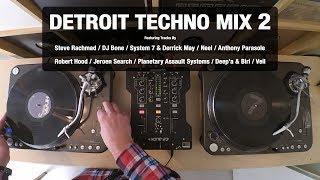 Detroit Techno Mix 2 | With Tracklist | Vinyl Mix