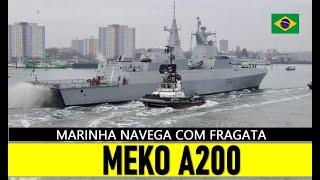 "MARINHA BR navega com FRAGATA MEKO A200"! #military #militar #geopolitica