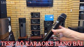 Test bộ karaoke loa BOSE hàng bãi xịn Tiến Dũng Audio Sài Gòn