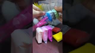 Air dry soft clay#clay #unboxing #miniso #diy #blindbox #crafter #aestheticsara