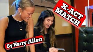 X-ACT MATCH Harry Allen & feather through coin magic club