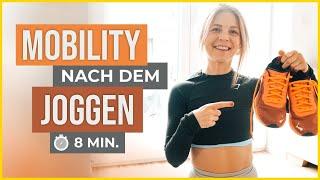 Mobility Routine zuhause nach dem Laufen | 8 Min. Mobilitätstraining | Yoga Routine