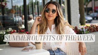 SUMMER OUTFITS OF THE WEEK LOOKBOOK! ALEXANDREA GARZA