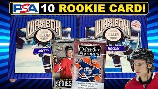 BEDARD HEAVY LINEUP! - ELITE Wax Box Club Hockey Card Box + Standard - July 2024