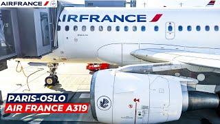 TRIP REPORT / Flying the Babybus to Norway! / Paris CDG-Oslo / Air France A319-100