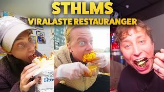 VI TESTAR STOCKHOLMS VIRALASTE RESTAURANGER