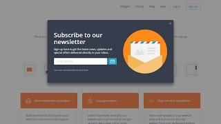 How To Create a Popup Email Subscription Box For WordPress