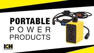 Portable Power Products | Heavy Duty Plugs, Connectors, Power Stringers & Outlet Boxes