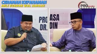 02-10-2024 SS Prof Dato Dr MAZA : Ceramah Kefahaman Ahli Sunnah Wal Jamaah