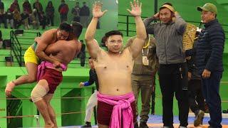 Atuo Tevo wins 2nd Open Naga Wrestling Championship Southern Angami organised by Jordan Group